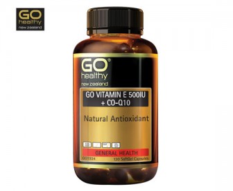 Go Healthy 高之源 维生素E 500IU+辅酶Q10胶囊 130粒 